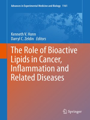 cover image of The Role of Bioactive Lipids in Cancer, Inflammation and Related Diseases